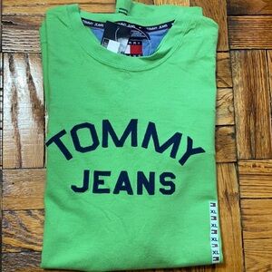 NWT Vintage tommy jeans green short sleeve sz: XL